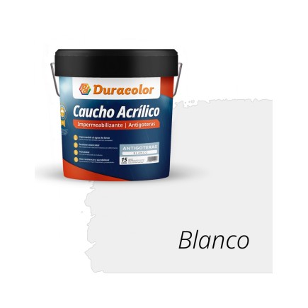 KALMA ANTIGOTERAS DURACOLOR - PINTURA IMPERMEABILIZANTE CAUCHO ACRILICO PARA TERRAZAS Y CUBIERTAS.