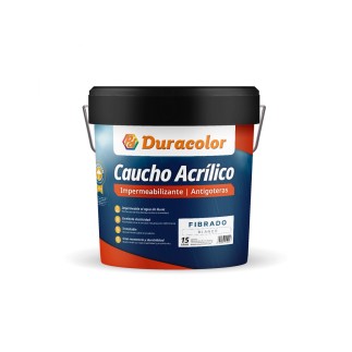 KALMA ANTIGOTERAS FIBRADO DURACOLOR - PINTURA IMPERMEABILIZANTE FIBRADA DE CAUCHO ACRILICO ALTA ELASTICIDAD.