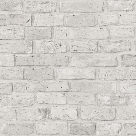 PAPEL PINTADO LADRILLO TONO ARENA/GRIS.