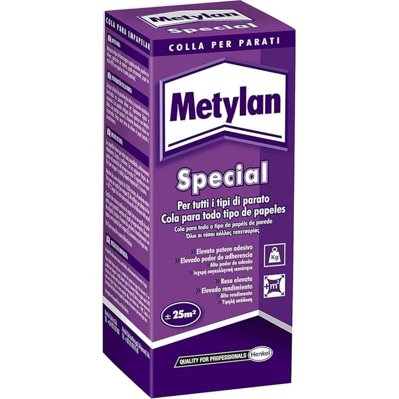 COLA PARA TODO TIPO DE PAPELES METYLAN SPECIAL 200G.