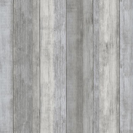 PAPEL PINTADO EFECTO MADERA TONO GRIS/AZUL.