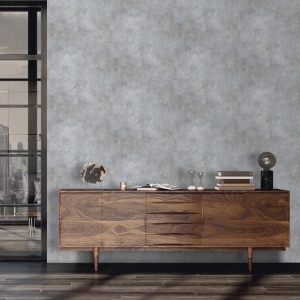 PAPEL PINTADO EFECTO CEMENTO TONO GRIS/TOQUES DE BEIGE.
