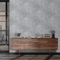 PAPEL PINTADO EFECTO CEMENTO TONO GRIS/TOQUES DE BEIGE.