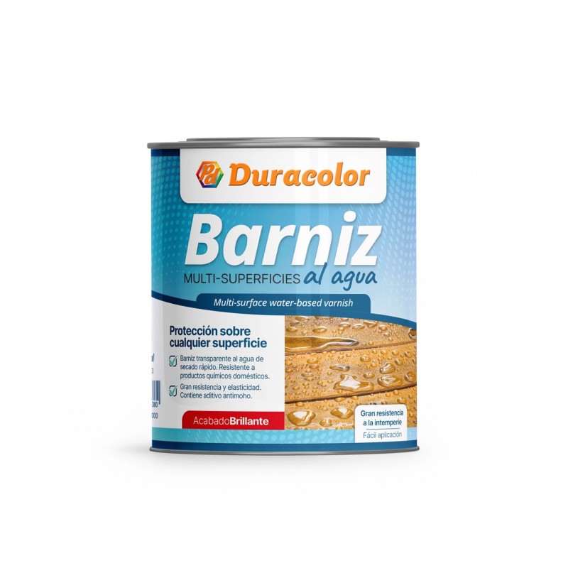BARNIZ MULTI-SUPERFICIES AL AGUA TRANSPARENTE BARNIZ MULTI-SUPERFICIES AL AGUA TRANSPARENTE