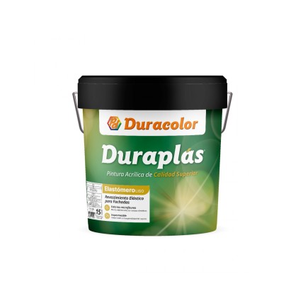 DURAPLAS ELASTOMERO LISO BLANCO 15L.