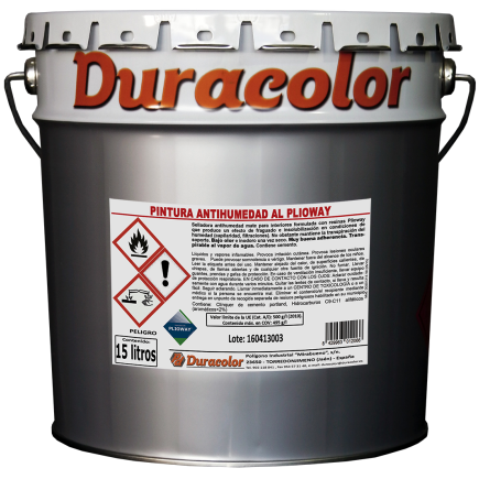 PINTURA ANTIHUMEDAD DURACOLOR AL PLIOWAY.