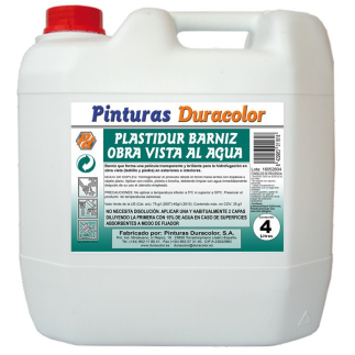 PLASTIDUR BARNIZ OBRA VISTA AL AGUA DURACOLOR 4L.