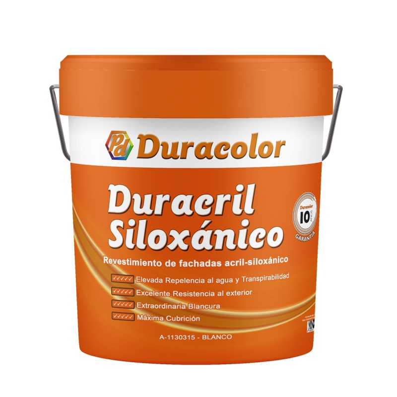 DURACRIL SILOXANICO BLANCO 15L